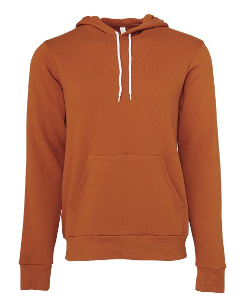 BELLA + CANVAS Unisex Sponge Fleece Hoodie Sweatshirt 3719 - Autumn