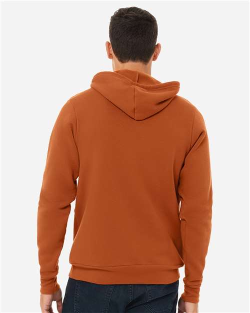 BELLA + CANVAS Unisex Sponge Fleece Hoodie Sweatshirt 3719 - Autumn