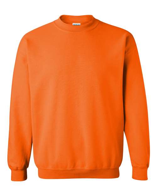 Gildan Unisex Heavy Blend™ Crewneck Sweatshirt 18000 - Safety Orange