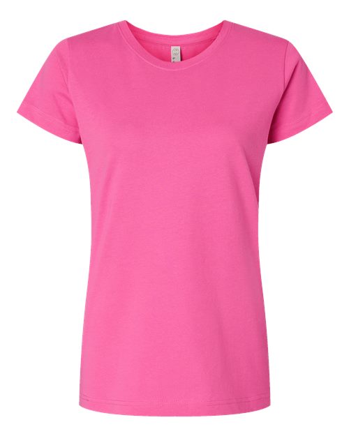 LAT Women's Fine Jersey Tee 3516 - Raspberry
