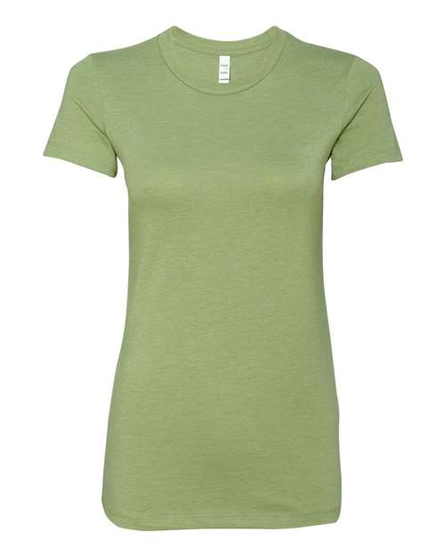 BELLA + CANVAS Women's Slim Fit Tee 6004 - Heather Green