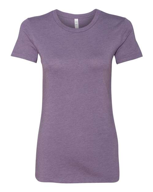 BELLA + CANVAS Women's Slim Fit Tee 6004 - Heather Purple