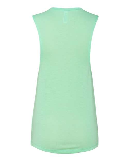 BELLA + CANVAS Women's Flowy Scoop Muscle Tank 8803 - Mint