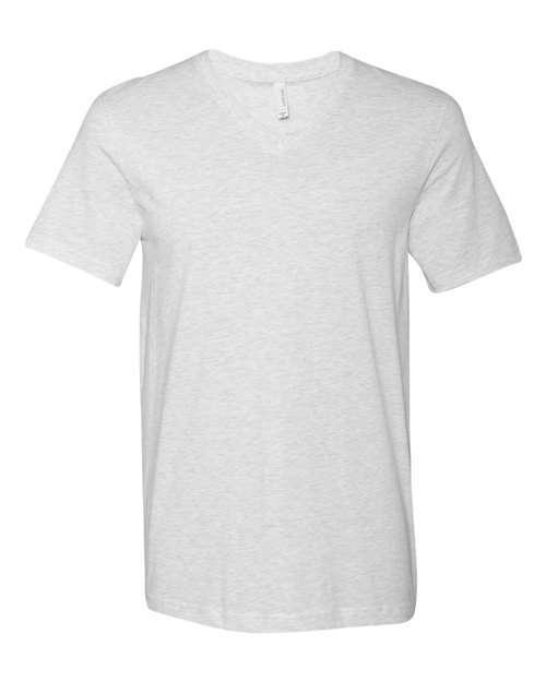 BELLA + CANVAS Unisex Jersey V-Neck Tee 3005 - Ash