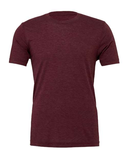 BELLA + CANVAS Triblend Tee 3413 - Maroon Triblend