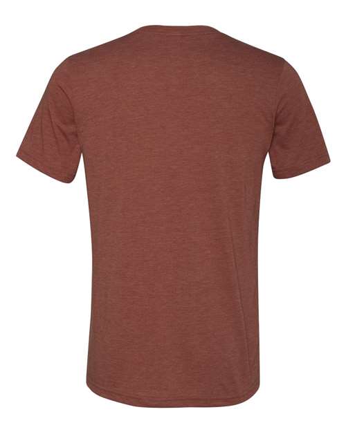 BELLA + CANVAS Unisex Triblend V-Neck Tee 3415 - Clay Triblend