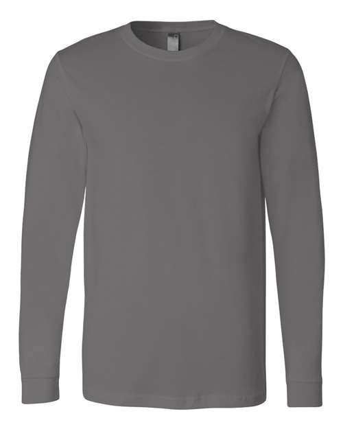 BELLA + CANVAS Unisex Jersey Long Sleeve Tee 3501 - Asphalt