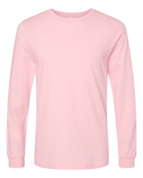 BELLA + CANVAS Unisex Jersey Long Sleeve Tee 3501 - Pink