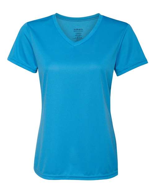 Augusta Sportswear Women's Nexgen Performance V-Neck T-Shirt 1790 - Power Blue