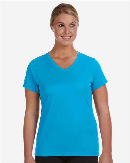 Augusta Sportswear Women's Nexgen Performance V-Neck T-Shirt 1790 - Power Blue