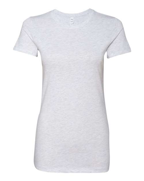 BELLA + CANVAS Women's Slim Fit Tee 6004 - Solid White Blend
