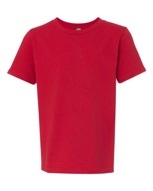 Next Level Youth Cotton T-Shirt 3310 - Red