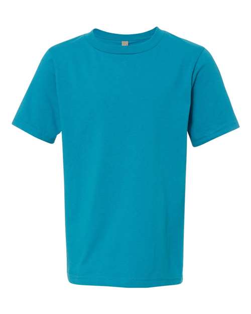 Next Level Youth Cotton T-Shirt 3310 - Turquoise
