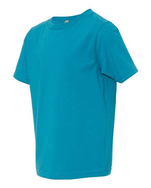 Next Level Youth Cotton T-Shirt 3310 - Turquoise
