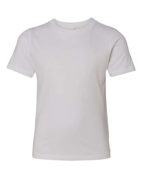 Next Level Youth Cotton T-Shirt 3310 - White