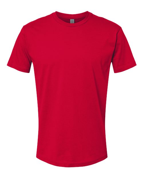 Next Level Cotton T-Shirt 3600 - Red