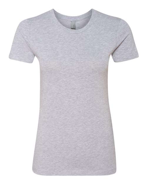 Next Level Women’s Cotton T-Shirt 3900 - Heather Grey