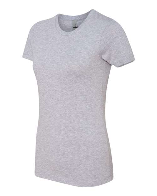 Next Level Women’s Cotton T-Shirt 3900 - Heather Grey