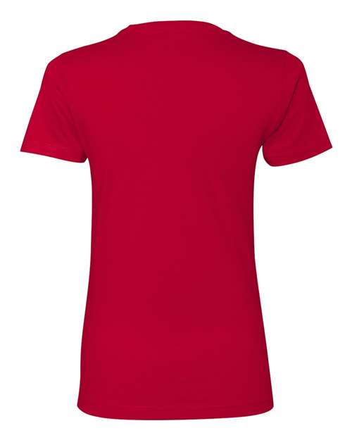 Next Level Women’s Cotton T-Shirt 3900 - Red