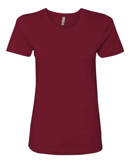 Next Level Women’s Cotton T-Shirt 3900 - Cardinal