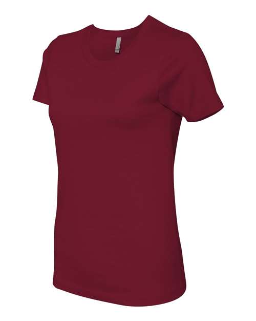 Next Level Women’s Cotton T-Shirt 3900 - Cardinal