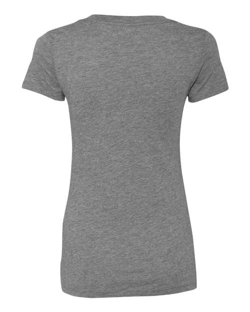 Next Level Women’s Triblend Deep V-Neck T-Shirt 6740