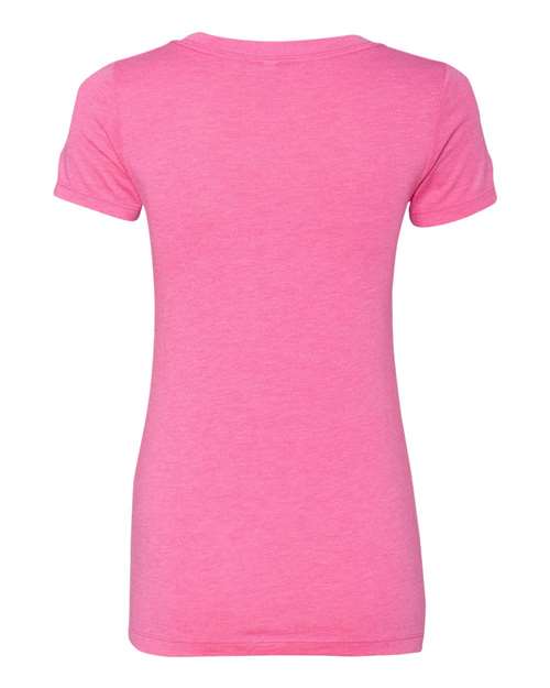 Next Level Women’s Triblend Deep V-Neck T-Shirt 6740