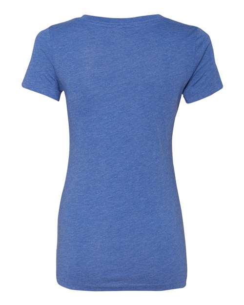 Next Level Women’s Triblend Deep V-Neck T-Shirt 6740