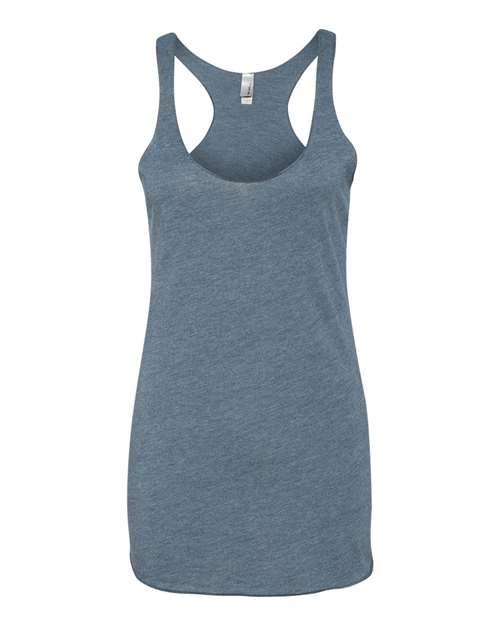 Next Level Women’s Triblend Racerback Tank 6733 - Indigo