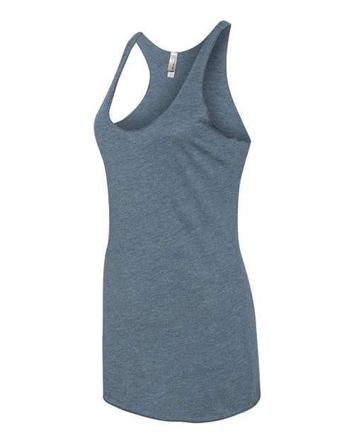 Next Level Women’s Triblend Racerback Tank 6733 - Indigo