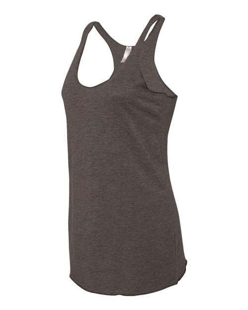 Next Level Women’s Triblend Racerback Tank 6733 - Macchiato