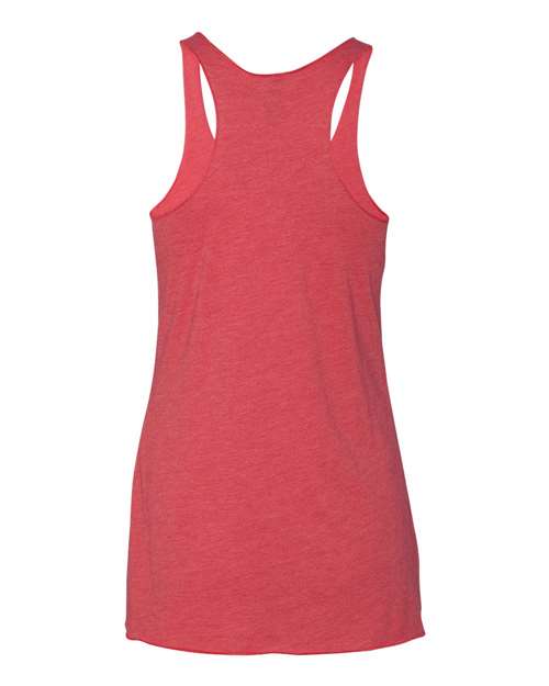 Next Level Women’s Triblend Racerback Tank 6733 - Vintage Red