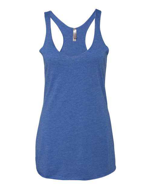 Next Level Women’s Triblend Racerback Tank 6733 - Vintage Royal