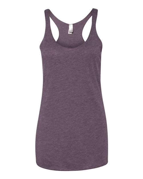 Next Level Women’s Triblend Racerback Tank 6733 - Vintage Purple