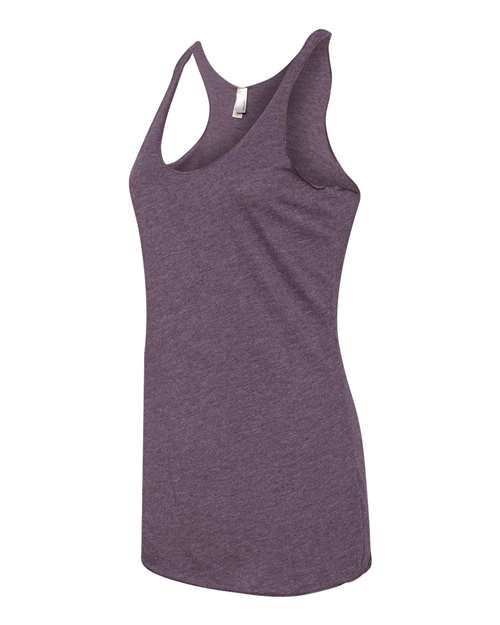 Next Level Women’s Triblend Racerback Tank 6733 - Vintage Purple