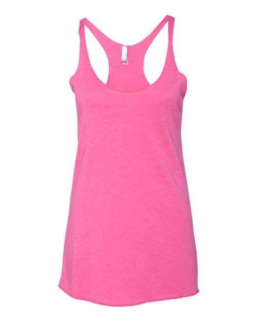 Next Level Women’s Triblend Racerback Tank 6733 - Vintage Pink