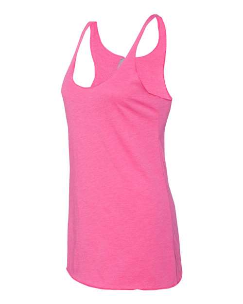 Next Level Women’s Triblend Racerback Tank 6733 - Vintage Pink