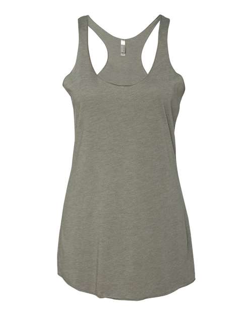 Next Level Women’s Triblend Racerback Tank 6733 - Venetian Grey