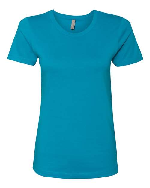 Next Level Women’s Cotton T-Shirt 3900 - Turquoise