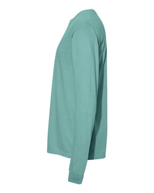 Comfort Colors Unisex Garment-Dyed Heavyweight Long Sleeve T-Shirt 6014 - Seafoam