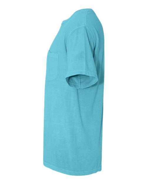 Comfort Colors Unisex Garment-Dyed Heavyweight Pocket T-Shirt 6030 - Lagoon