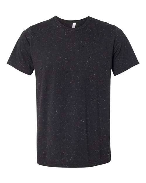 BELLA + CANVAS Unisex Texture Tee 3650 - Black Speckled