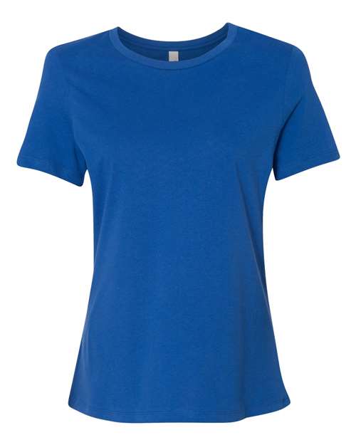 BELLA + CANVAS Women’s Relaxed Jersey Tee 6400 - True Royal