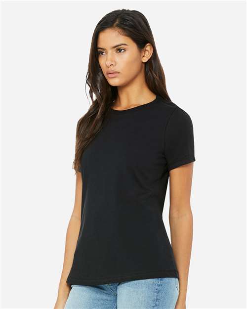 BELLA + CANVAS Women’s Relaxed Jersey Tee 6400 - Vintage Black
