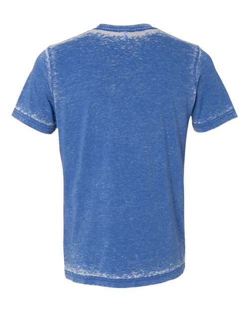 BELLA + CANVAS Unisex Texture Tee 3650 - True Royal Acid Wash