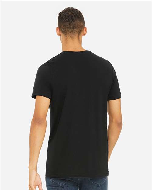 BELLA + CANVAS Triblend Tee 3413 - Solid Black Triblend