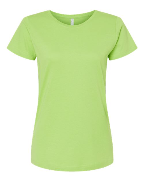 LAT Women's Fine Jersey Tee 3516 - Key Lime