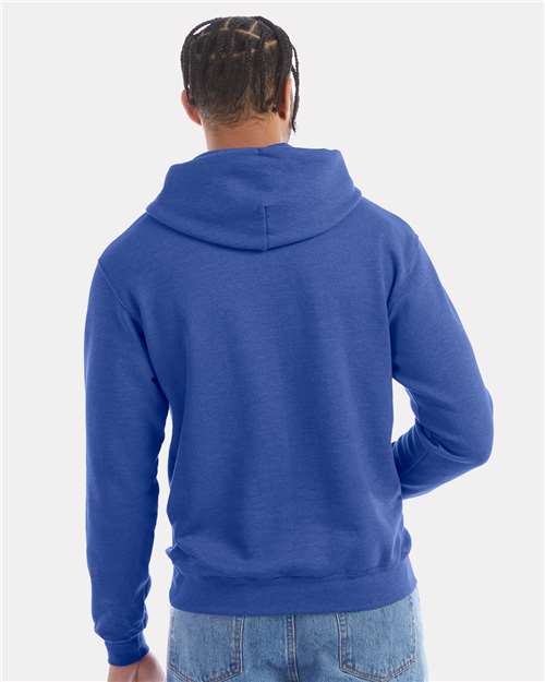 Champion Unisex Powerblend® Hooded Sweatshirt S700 - Royal Blue Heather