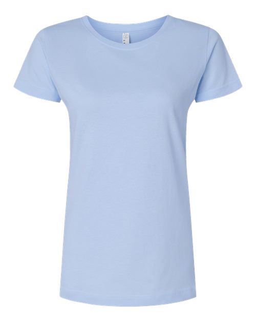LAT Women's Fine Jersey Tee 3516 - Light Blue
