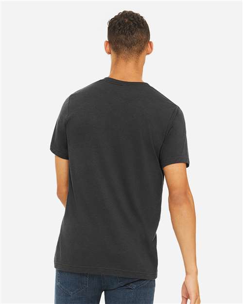 BELLA + CANVAS Triblend Tee 3413 - Solid Dark Grey Triblend